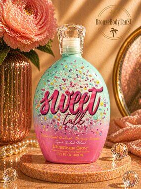 ☀️ Sweet Talk ☀️ Designer Skin - Sugar Baked Quad Bronzer Tanning Lotion 13.5 Oz
